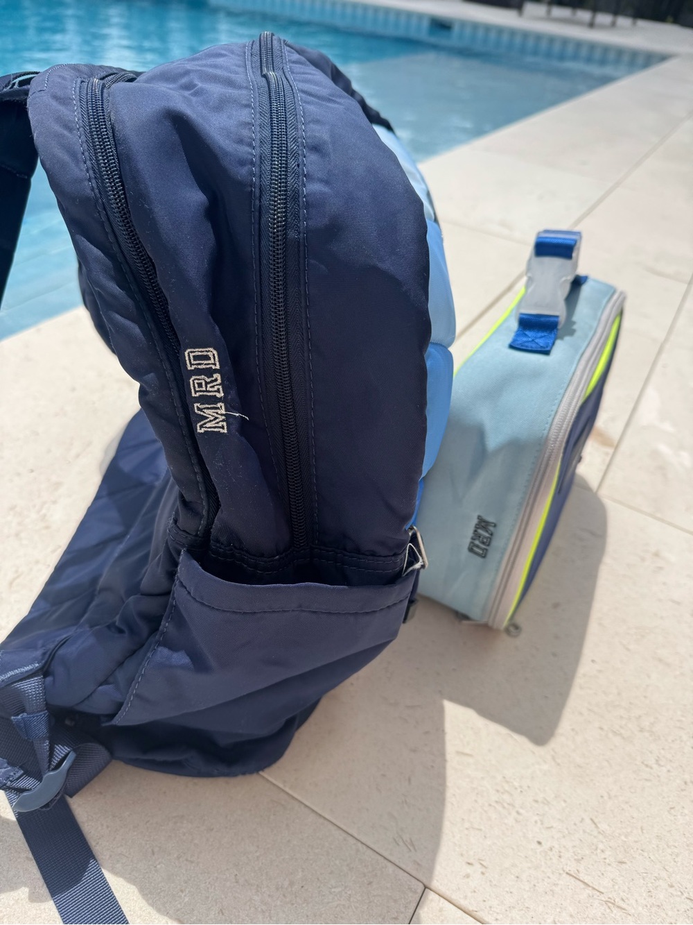 💙 STATE Bags Backpack & Lunch Box Set | Blue Ombre | Retail $165 - Picture 3 of 6